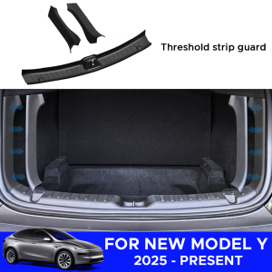 For Tesla New Model Y LAUNCH 2025 Juniper 2025+ Trunk Threshold Strip TPE Anti Scratch Protection Lid