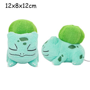 Takara Tomy | Bulbasaur Pokemon Plush Toy Frog Pendant Keychain Kawaii Fluffy Peluches Doll Anime Collectible Great Souvenir Birthday Gift
