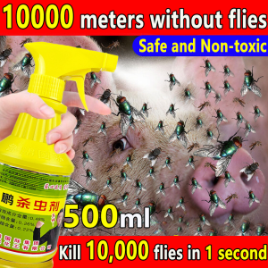 Fly spray 500ml Fly Killer Fly Killing Bait Odorless Insecticide Aerosol To Kill Fly Effective fly killer spray repellent insect killer mosquito cockroach killer smokeless Household Fly Killer Spray repellent spray