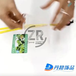 ID CARD GANTUNG KERJA TEMPAT PENYIMPAN KARTU HOLDER KOREA DENGAN PENGAIT 2 SISI MX2545 ZIORRA