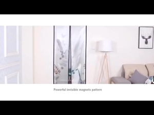 Magnetic Screen Door Self Sealing Mesh Mosquito Net Door Curtain No Drill Fly Insect Screen for Home Entrance Door