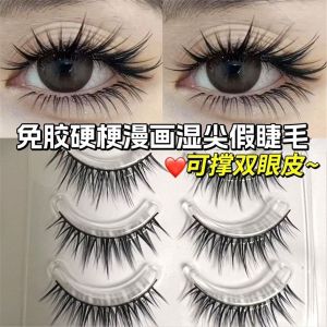 ขนตาปลอมหนาแบบแผ่นเดียว ขนตาปลอมยาว ขนตาปลอมธรรมชาติ ขนตาปลอม KWHYR ขนตาปลอมแบบสวมทับ ขนตาปลอมแบบสวมทับ