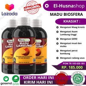 Madu Biosfera Madu Lambung Obat Maag Kronis Asam Lambung Gerd Mual Anxiety Ampuh