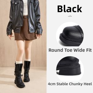 Josiny | New Stylish Travel Short Boots Thick Sole