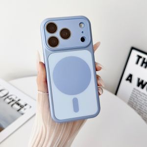 Magnetic Slim Case for iPhone 17 18 16 15 14 13 Pro Max Compatible with MagSafe Camera Lens Protection Ultra-Thin Matte Finish Lightweight Design Minimalist Style
