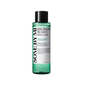SOME BY MI AHA.BHA.PHA 30 Days Miracle Toner 150ml No.1 Skin Prep Toner with Tea Tree Niacinamide for Exfoliation & Acne Care