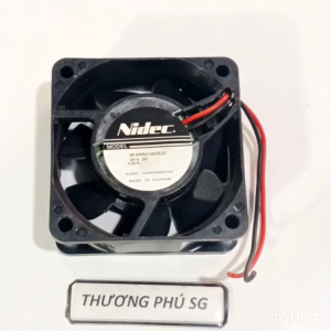Quạt 6Cm Dày 2.5Cm / Điện áp DC 24V Loại 2 dây nối nguồn (Fan tháo máy LK)