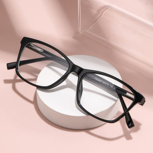 JN IMPRESSION Fashion Insert Spring Legs Korean Style Elderly Glasses Without Makeup HD Blue Light Shavings Reading Glasses 0 Degrees - Plus400