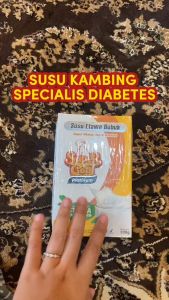 Supergoat Platinum Susu Kambing Etawa Bubuk Organik dengan Stevia - Box 200g