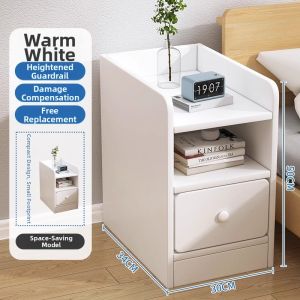 Small Minimalist Bedside Table for Rentals