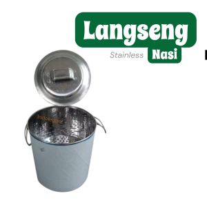 Langseng Nasi D20cm Dandang Mini Panci kukus Kukusan (1Liter) Beras