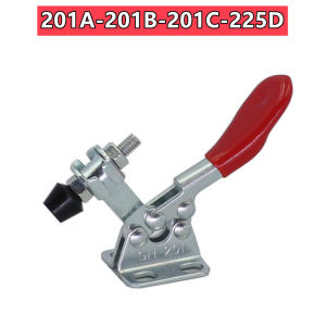 2 Chiếc Hạng Nặng Ngang Phát Hành Nhanh Móc Kẹp Bộ 201A/201B/201C/225D Thép Không Gỉ Chế Biến Gỗ Tay Kẹp Dụng Cụ