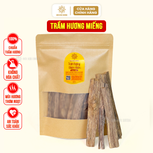 Trầm hương miếng nguyên chất nhiều tinh dầu mùi thơm ngọt tự nhiên Sơn Mộc Hương xông nhà thưởng trầm