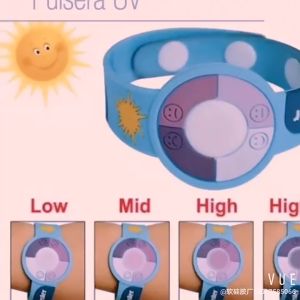 Gelang UV Lembut Korea Gelang Pria Rubber Gelang Ultraviolet Pengubah Warna Gelang Olahraga Silikon
