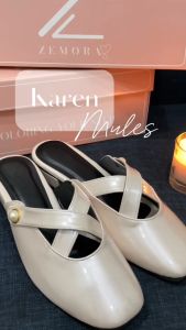 ZEMORA Karen Mules Slip On Sendal Wanita