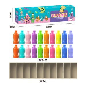 Childrens Fun Beverages Color Match Toys Early Childhood Guessing Memory Training Interactive Board Game Puzzle Christmas Gift
