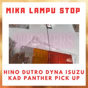 [PCS] Mika Kaca Lampu Stop Lamp Rem Sein Sen Belakang Hino Dutro Dyna 130HT 136HT Isuzu KAD Panther Pick Up Pikep Pickup