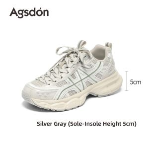 Agsdon | Elevating Comfortable Women Dad Shoes Thick Sole