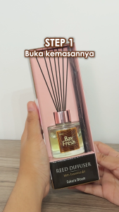 Bayfresh Reed Diffuser Regular Pengharum Ruangan Sakura Bloom Aroma Terapi Dengan Minyak Esensial Pewangi Ruangan Tahan Lama Desain Dekoratif Untuk Rumah - Lazada