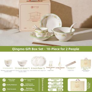 SIYUE | Underglaze Colored Dinner Plates Ceramic