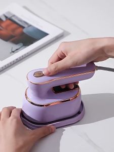Steam iron 1500W handheld Mini portable rotatable flat garment electric iron steamer travel Dry/Wet hanging clothes ironing machine