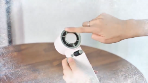 8000mah portable handheld turbo fan 199 Wind Speeds Adjustable Foldable Mini Handheld Cooler Charging Ice Compress Fan