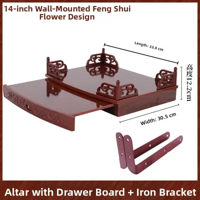 ZUNYI | Modern Home Use Wall Mount or Standing Cabinet Buddhist Altar