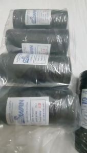 (500g) CHỈ ĐEN CHỈ BÓNG KHÔNG GIÃN HIỆU CON NGỖNG CHỈ MAY BAO DÂY DÙ ĐEN DÂY ĐAN LƯỚI SỐ 15