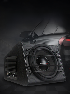 Car Subwoofer Audio Car 10-Inch 12V Active Amplifier High Power Speaker Speaker Subwoofer Restoration