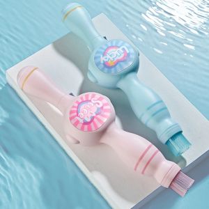 Smoke Bubble Machine Elastic Bubble Fog Magic Wand Interactive Party Colorful Lighting Bubble Blowing Machine Summer Parties Toy