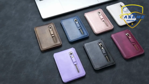 Ví đựng thẻ Magsafe Caseme chặn RFID kiêm chân đế cao cấp