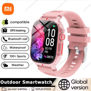 Outdoor Military Man Smart Watch Men Bluetooth Call Smartwatch HD Display GPS Track Sports  Watches Android IOS New