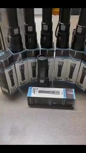 Super Bright Zoom LED Flashlight Rechargeabl Waterproof Outdoor Heavy Duty Rechargeable Flashlight