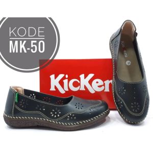 Sepatu Wanita Kickers Slip on Kode MK-50