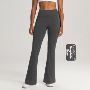 Flared High Waist Butt Lifting Yoga Pants for Fitness Wear