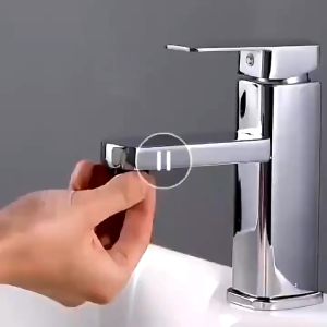 Lozzby 1080° Rotate Kitchen Faucet Extender Kitchen Washbasin Filter Faucet Bubbler Nozzle Robotic Arm