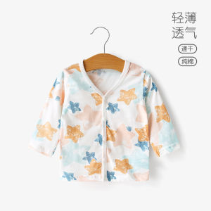 Áo Khoác Cotton Mỏng Mùa Hè Cho Bé Trai Và Bé Gái Chống Nắng Chống Gió Cho Trẻ Sơ Sinh Từ 6 Tháng Đến 4 Tuổi Quần Áo Trẻ Em Mùa Hè