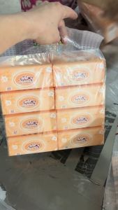 Softone Organic Facial Tissue Paper 4 ply 8 Packs Tissue Paper Towel 420 Sheets