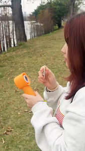 【SG Stock】HWI portable hand fan Mini Fan USB powerful quiet  1200-5200 mAh 5 Speeds Strong Wind Cooling Handheld Fan Portable Jet Fan