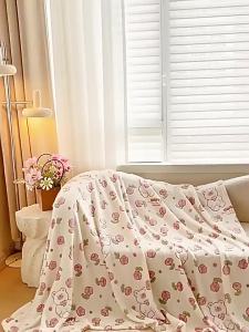 Chiếc Chăn Flannel Mềm Ấm Không Trượt Dày Cho Mùa Đông