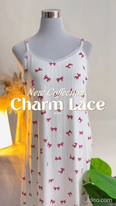 Necessary Charm Lace Mid to Plus Size Pointelle Dress - Fashionable Sleepwear