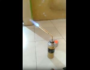 Grosir Paket Blow Gas Torch Kepala Las Kuningan Besar Plus Gas Kaleng Portable Modern