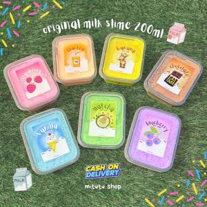 original slime milk series by mitutu shop ( 200ml )