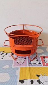 [ลดราคาพิเศษ] เตาปิ้งย่างอังโล่เหล็ก ขนาด 30 ซม