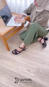 Qamaris Premium Heels | Sandal Wanita Kerja & Pesta | Sandal Heels Wanita Elegan dan Modis