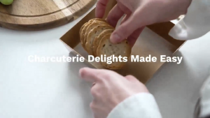 50pcs Charcuterie Square Brown Boxes With Clear Lids Disposable Cake Box Kraft Paper Dessert Boxes For Sweet Favors Sandwich Donut Cookies Cake Slice Food Containers