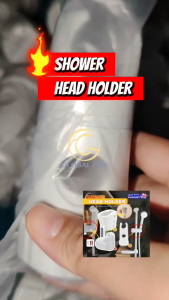 Shower Head Holder Adjustable bracket wth Bidet HolderWall bracket Shower holder Bathroom holder Air pancut bilik mandi