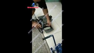 Máy cắt da heo làm nem chuanem thính quay tay giá thành lại rẻ