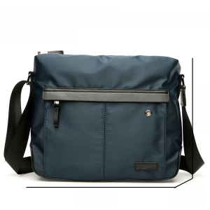 Fashion Mens Bag Shoulder Bag Waterproof Oxford Cloth Crossbody Bag Large Capacity Minimalist Cross-Body Bag Casual Magazine Men Backpack