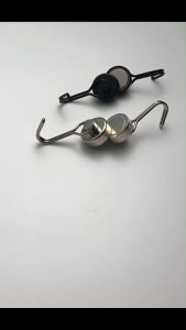 Heavy Duty Magnetic Hook Strong Neodymium Magnets Hooks Key Towel Holder Refrigerator Grill for Home Office